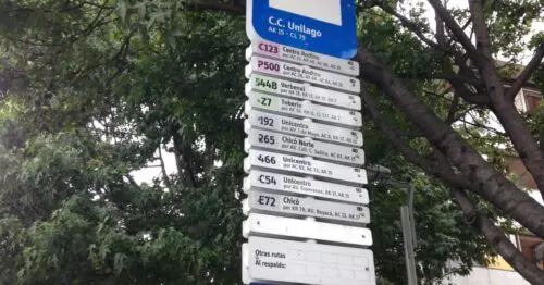 PARADERO SITP CENTRO COMERCIAL UNILAGO  302A00